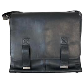 Yves Saint Laurent Sac Bandoulière en Cuir Noir Noir