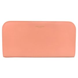 Cartera de cuero rosa salmón Yves Saint Laurent Rosa