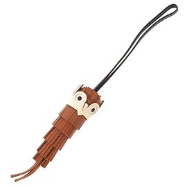 Hermès Hermes Chouette Owl Handbag Charm Black Golden