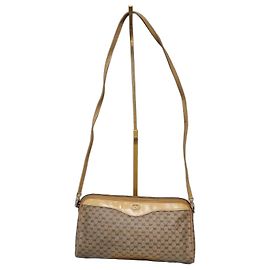 Bolsa de ombro Gucci Interlocking G Marrom Bege Marrom Bege