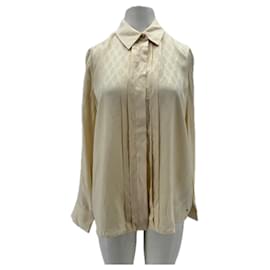 Blusa Tommy Hilfiger Beige de Algodón Beige