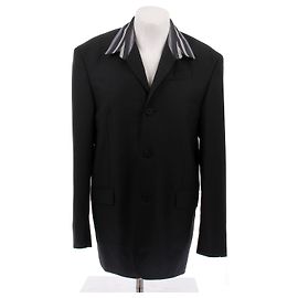Graue BALENCIAGA Jacke Schwarz