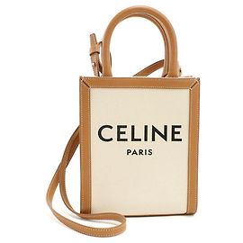 Céline Celine Mini Vertical Cabas Handbag Cream