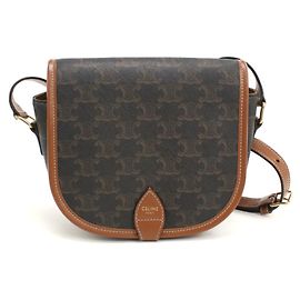 Céline Bolsa de ombro Celine marrom Marrom