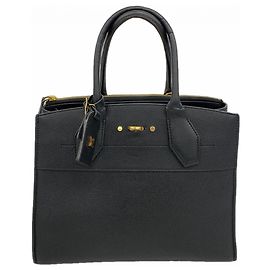 Borsa Louis Vuitton City Steamer MM Noir Nero