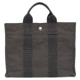 Hermès Sac cabas Hermes Her Line PM Marron Noir