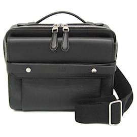 Alfred Dunhill Dunhill Harness 1893 Top Handle Bag Black