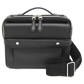 Alfred Dunhill Bolsa de alça Dunhill Harness 1893 Preto