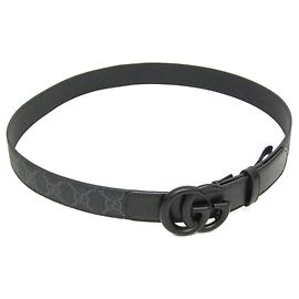 Gucci GG Marmont Standard Gürtel Schwarz