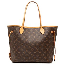 Louis Vuitton Marron Monogram Neverfull MM Marron