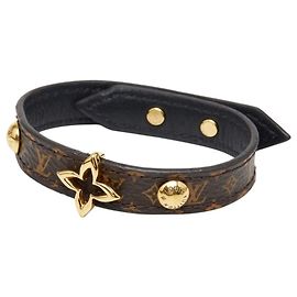 Pulseira Charm Monogram Louis Vuitton Marrom