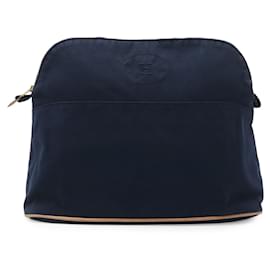 Hermès HERMES Bolide Pouch 34 TGM Sac à main Pochette Bleu Marine