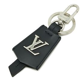 Porte-clés Louis Vuitton LV Cloche Clé Noir Argenté