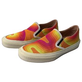 Dries Van Noten x Verner Panton Baskets Multicolores Rose Rouge Orange Jaune