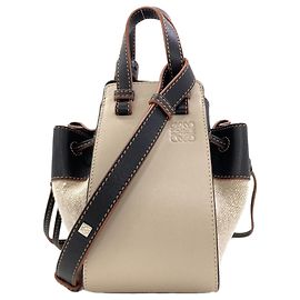 Sac à main 2-Way Hammock Mini Loewe Noir Beige