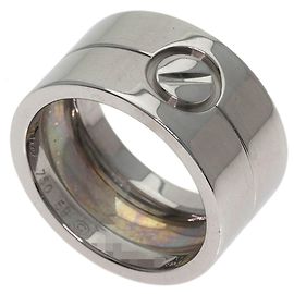 Anel High Love da Cartier em ouro branco 18K Outro