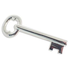 Broche Chave em Prata de Lei Tiffany & Co. Prata