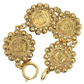 Pulseira de berloques Chanel em ouro Outro