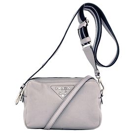 Bolsa de ombro 2-Way Prada Cinza