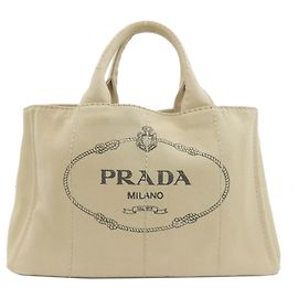 Prada Canapa Handtasche Beige Canvas Beige