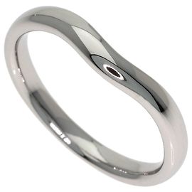 Tiffany & Co. Curved Band Ring in Platinum Other