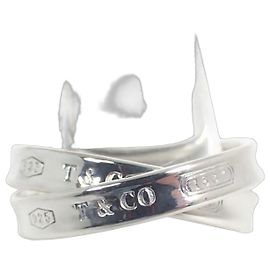 Anello Interlocking Circle in argento sterling 925 Tiffany & Co. Argento