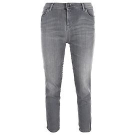 Vaqueros Slim Washed Armani Jeans en algodón gris Gris