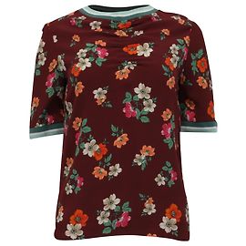 Top Liatis da Maje em viscose com estampa floral Outro