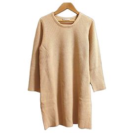 Chloé Pull long en cachemire Chloe Beige