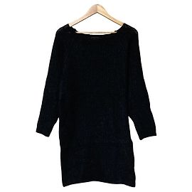 Autre Marque G.V.G.V. Mohair Knit Pullover Black