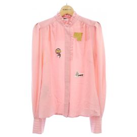 Alexander Mcqueen Camicia McQ 100 Silk Rosa