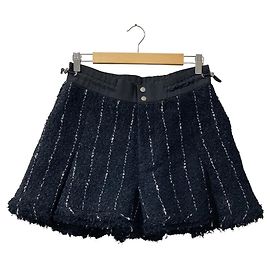 Sacai Tweed Shorts Black