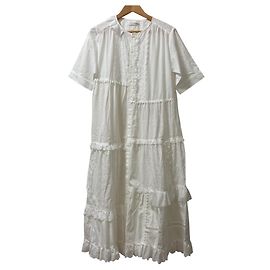 Autre Marque Robe longue TORI-TO Blanc