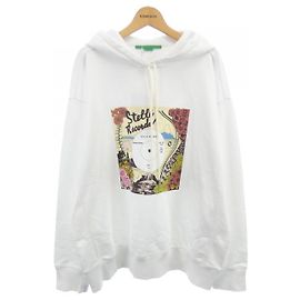 Stella Mc Cartney Moletom com capuz Record Stella McCartney Branco