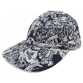 Boné Christian Dior D-PLAYER Toile de Jouy Azul Outro