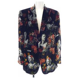 Autre Marque Etro Jacket Black Red
