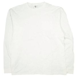 Autre Marque CAMISETA CLASS SOLID L/S POCKET de algodón de manga larga Blanco