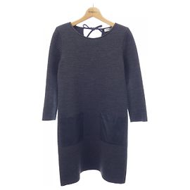 Christian Dior Kleid Braun