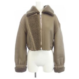Giacca in shearling Fendi Marrone