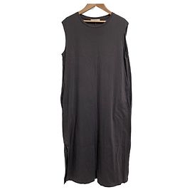 Autre Marque Vestido de algodón suave natural ebure Castaño