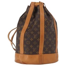 Louis Vuitton Randonnee Backpack Monogram Canvas PM Brown