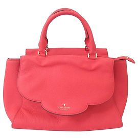 kate spade 2way Leather Handbag Red