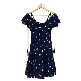 Robe en soie 100% kate spade Madison Avenue Bleu