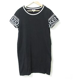 Vestido camiseta Kenzo Negro