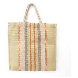 Autre Marque Bolso Tote Maison Bengal Stripe Beige