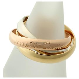 Cartier Trinity Ring aus 18K Gold Golden