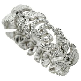 Gucci Flora Ring aus Weißgold Golden