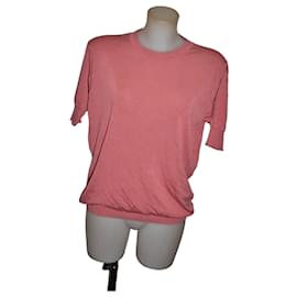 Acne Studios Seidenpullover Koralle Pink Koralle