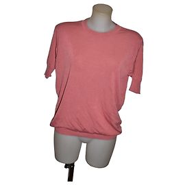 Jersey de seda Acne Studios coral Rosa Coral