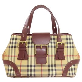 Bolsa Burberry Check Bege